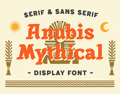 Anubis Mythical - Display Font