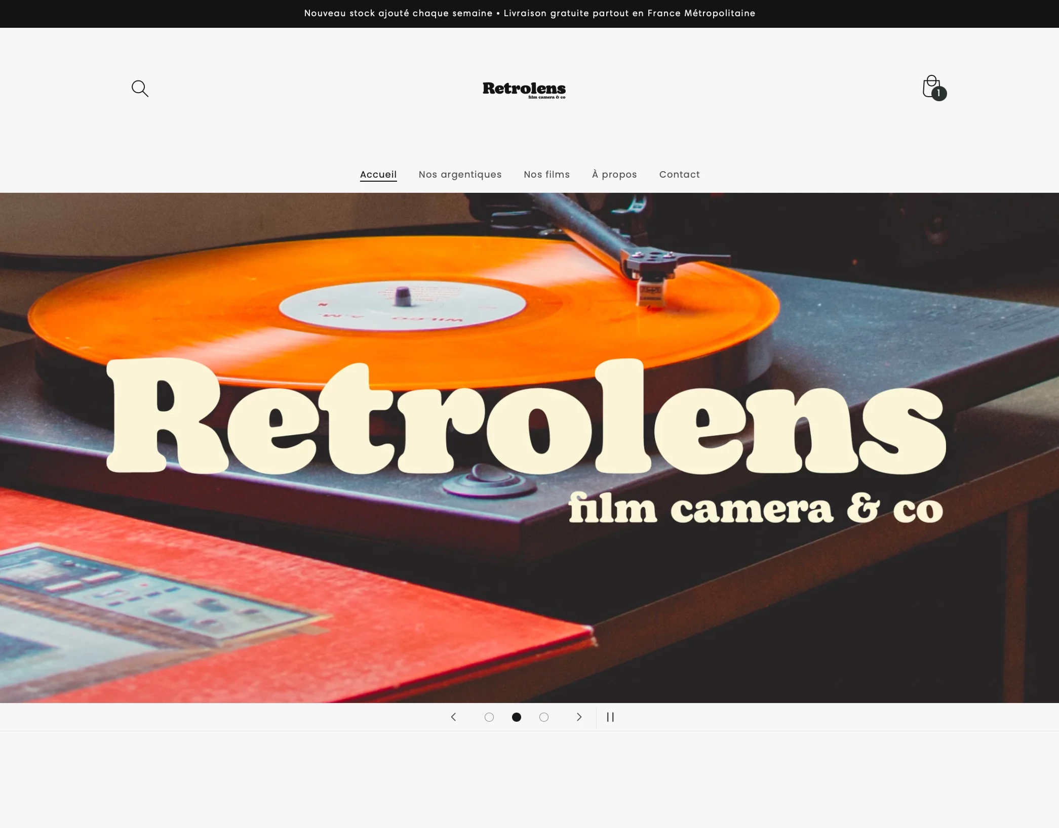 Project thumbnail - Retrolens film camera & co